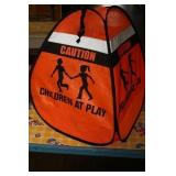 Caution Children at Play Banner
