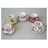 5 Cups & Saucers