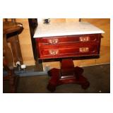 Lovely Marble Top Side Table Made in Italy