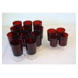 Ruby Red Glasses