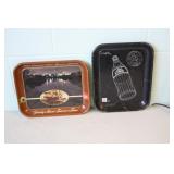 2 Coco Cola Trays
