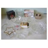 Assorted Crystal & Glass