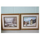 2 Signed Oil Paintings
