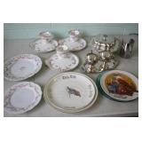 3 Royal Albert Teacup & Side Plates & More