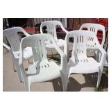 5 Garden Chairs