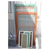 Selection of Vintage Window Screens