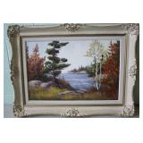 Signed Oil Painting 31 x 23