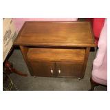 Cabinet on Wheels 30 x 16.5 x 26H