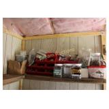 Contents of Shelf incl Nails, Screws, Bolts & More
