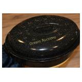 Large Granite Pot with Lid