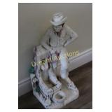 Cowboy Resin Statue 20'H