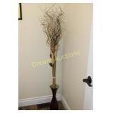 Tall Vase with Died Flowers