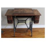 Antique Singer Sewing Machine Cabinet -Only