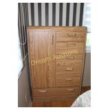 Dresser with Shelves & Drawers 36x18x55.5H