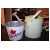 Canadian Molsen Bucket & Watercan