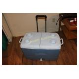 Rubbermaid Cooler on Wheels