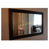 Framed Bevilled Mirror 42x27.5