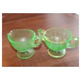 Vintage Uranium? Glass Pieces