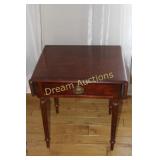 Drop Leaf Side Table, open 36.5W