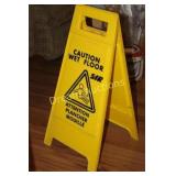 Caution: Wet Floor Sign