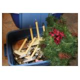 Christmas Decoration incl Vintage in Tote