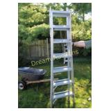 Approx 12FT Extendable Aluminum Ladder