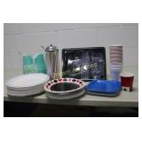 Selection of Disposable Dishes