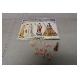 Vintage Lot incl Perfume Bottle, Birtday Candle