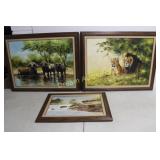 2 Original Oils by Massi Warrior 28x22 & More