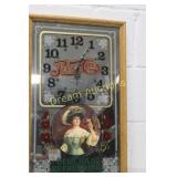 Pepsi Cola Clock 13.25x21.25