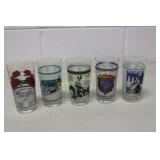 5 Kentucky Derby Glasses