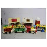 Older Fisher Price Circus Train, Farm Yard & More