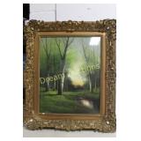 Antique Framed Print - Frame needs attention