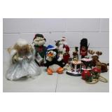 Christmas Items incl Animated Musical Figures