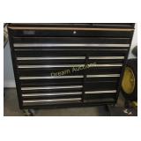 International Metal Toolbox Bottom on Wheels 42x19