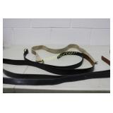 5 Belts - Size 36 & Belt Buckles