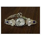 Watch with Sterling Silver Band Watch with Sterling Silver Band