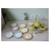Miscellaneous Lot, Sugar Dish Lid is Cracked Miscellaneous Lot, Sugar Dish Lid is Cracked