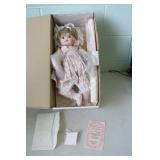 Hand Painted Porcelain Doll Hand Painted Porcelain Doll