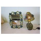 Lovely Mirror & Lamp Lovely Mirror & Lamp