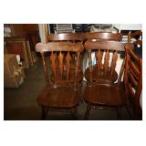 4 Wooden Chairs 4 Wooden Chairs