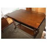 Wooden Hall Table 47.5 x 22 x 29H