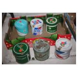 Assorted Tobacco Tins