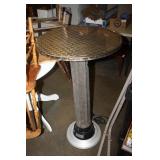 Electric Patio Heater & Table 23.5D X 43H