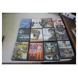 12 DVD`s