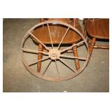 Antique Steel Wheel 25.5 D Antique Steel Wheel 25.5 D