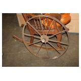 Antique Steel Wheel 25.5 D