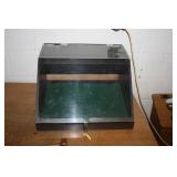 Display Case with Key, Some Damage 20 x 16.5 x 14H Display Case with Key, Some Damage 20 x 16.5 x 14H