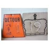 2 Metal Signs 2 Metal Signs