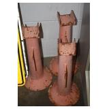3 Large Axle Stands 3 Large Axle Stands